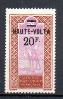 Col32 Colonie Haute Volta N° 40 Neuf X MH Cote : 25,00 € - Unused Stamps