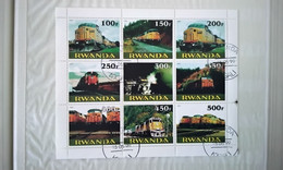 Rwanda Trains 1999 Used. - Usati