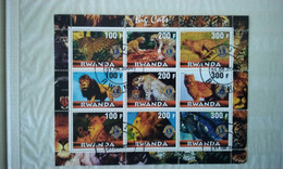 Rwanda Big Cats 2000 Used. - Usati