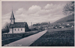 Gilly VD, Eglise Et Village (4639) - Gilly