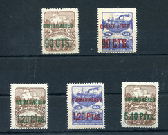 1937.ASTURIAS.EDIFIL NE12/NE16**.NUEVOS SIN FIJASELLOS(MNH).CATALOGO 145€ - Asturies & Leon