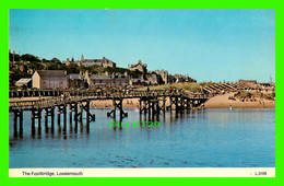 LOSSIEMOUTH, SCOTLAND - THE FOOTBRIDGE - WRITTEN -  E.T.W. DENNIS & SONS LTD - - Moray