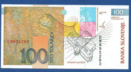 SLOVENIA - P.14 – 100 Tolarjev 15.01.1992 UNC-, Serie DM895293 - Slovénie