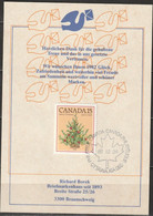 Kanada 1981 Mi-Nr. 811 Weihnachten Auf Karte ( D 5314) Günstige Versandkosten - Brieven En Documenten