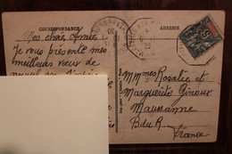 1929 Cpa Tad Cachet Paquebot La Réunion Marseille LV Madagascar Maussanne France Cover Cpa - Lettres & Documents