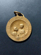 MEDAILLE FEDERATION DES SAPEURS POMPIERS FRANCAIS "OEUVRE DES PUPILLES" - Pompiers