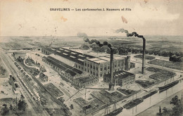 Gravelines * Les Cartonneries J. HAEMERS & Fils * Usine Carton Papier Industrie - Gravelines