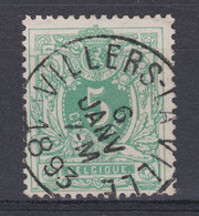 N° 45 VILLERS LA VILLE - 1869-1888 Lying Lion
