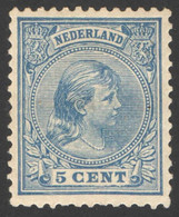 Nederland 1891 NVPH Nr 35 Ongebruikt/MH Prinses Wilhelmina, Princess Wilhelmina - Nuovi