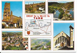 Circuit De La Vallée Du Tarn. : Albi; Arthes; Ambialet; Valence; Trebas; Alban. -  Non écrite - Autres & Non Classés