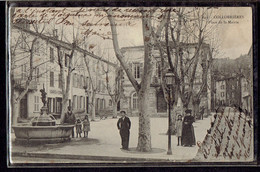 CPA 83 - COLLOBRIERES - PLACE DE LA MAIRIE - Collobrieres