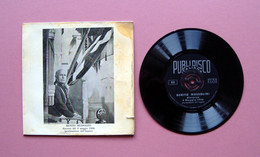 Publidisco Italiana Benito Mussolini Discorso 9 Maggio 1936 33 Giri Vinile - Collections Complètes