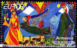 Europa Cept - 2010 - Armenia, Armenien - (Children Books) ** MNH - 2010