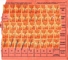 Romania, 1939/1940, Social Insurance Ticket - Revenue Fiscal Stamps / Cinderellas - Revenue Stamps