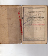 87-THOURON LIMOGES-PEYRILHAC NIEUL- LIVRET MILITAIRE 63 E REGIMENT INFANTERIE LEONARD JEANTAUD 78 FG MONTMAILLER-- 1888 - Documenti Storici