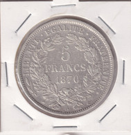 France 5 Francs 1870 Km#819 - 5 Francs