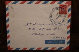 1960's Madagascar FM Ambositra BIMA Bataillon Infanterie Marine Cover - Military Postage Stamps