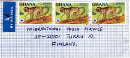 WWF, WNF, Letter  GHANA  Forerunner  /  Lettre  L'avant-coureur - Storia Postale