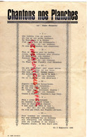 27- LES ANDELYS- CHANSON CHANTONS NOS PLANCHES -AIR CADET ROUSSELLE -3 SEPTEMBRE 1949- SAINT FIACRE -COMME A DEAUVILLE - Documenti Storici