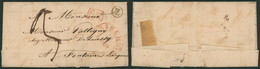 Précurseur - LAC + Cachet Dateur à Perles T13 "Binche" + Boite Rurale "Z" (Lobbes) > Fontaine-l'évêque - 1830-1849 (Belgio Indipendente)