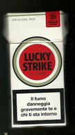 Tabacco Pacchetto Di Sigarette Italia - Lucky Strike Red Da 10 Pezzi - Vuoto - Zigarettenetuis (leer)