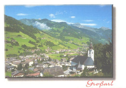 Austria:Salzburger Land, Grossarl Im Pongau, Overview With Church - Grossarl