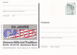 CARE INTERNATIONAL, GERMANY OFFICE, COLLIERY, PC STATIONERY, ENTIER POSTAL, 1995, GERMANY - Postcards - Mint