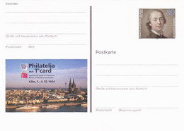 KOLN PHILATELIC EXHIBITION, JOHANN GOTTFRIED HERDER, PC STATIONERY, ENTIER POSTAL, 1994, GERMANY - Postcards - Mint