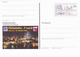 KOLN PHILATELIC EXHIBITION, MARIA LAACH ABBEY, PC STATIONERY, ENTIER POSTAL, 1993, GERMANY - Cartes Postales - Neuves