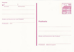 CASTLE, PC STATIONERY, ENTIER POSTAL, UNUSED, GERMANY - Cartes Postales - Neuves