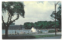 BR2355 U.S.A. Buffalo New York Wading Pool Humboldt Park Viaggiata 1960 Verso Napoli - Buffalo