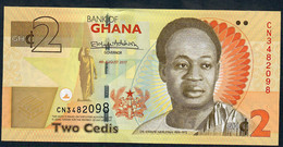 GHANA P37Ad 2 CEDIS 2017 #CN    UNC. - Ghana