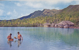 4 CP Neuves "Si Tahiti M'était Conté" Et Baie De Pahure Tahaa - Covers & Documents