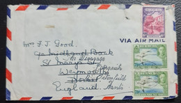 BERMUDA 1942 - Air Mail Letter From Hamilton To Dorset (England) - Bermuda