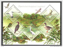 LOTE 1233  ///  (C080)   UCRANIA 2002   YVERT Nº: BLQ. 43 **MNH   //  CATALOG. 2012/COTE: 4,25€ - Kraanvogels En Kraanvogelachtigen