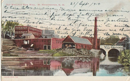 Old Wallace Saw Mill, West Manchester, New Hampshire - Manchester