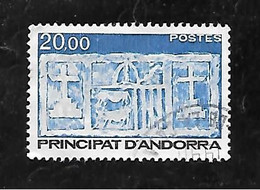 TIMBRE OBLITERE D'ANDORRE DE 1984 N° YVERT 336 - Used Stamps