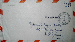 H 13  Lettre 1946 - Oorlog In Indochina En Vietnam