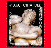 VATICANO - Usato - 2006 - 5º Centenario Dei Musei Vaticani - Laocoonte E I Suoi Figli (particolare) - 0,60 - Usati