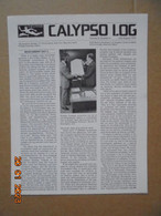 Cousteau Society Bulletin Et Affiche En Anglais : Calypso Log, Volume 3, Number 4 (July - August 1976) - Nautra