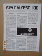 Cousteau Society Bulletin Et Affiche En Anglais : Calypso Log, Volume 4, Number 1 (January - February1977) - Im Freien