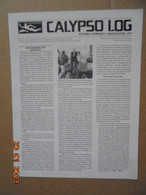 Cousteau Society Bulletin Et Affiche En Anglais : Calypso Log, Volume 4, Number 2 (March - April 1977) - Im Freien