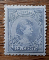 NL Nr 38 Mint/*/ongebruikt Wilhelmina Hangend Haar (1964A) - Unused Stamps