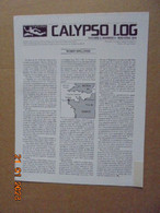 Cousteau Society Bulletin Et Affiche En Anglais : Calypso Log, Volume 5, Number 3 (May - June 1978) - Im Freien