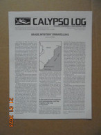 Cousteau Society Bulletin Et Affiche En Anglais : Calypso Log, Volume 5, Number 4  (July - August 1978) - Naturaleza