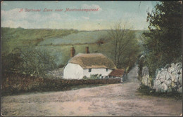 A Dartmoor Lane Near Moretonhampstead, Devon, 1905 - Empire Series Postcard - Dartmoor