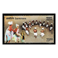 India 2022 INDIA - Turkmenistan Joint Issue Sankirtana 1v STAMP MNH - Andere & Zonder Classificatie