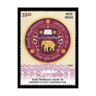 India 2022 Centenary Of The University Of Delhi 1v STAMP MNH - Altri & Non Classificati