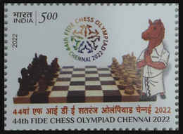 India 2022 4th FIDE Chess Olympiad Sports Games Horse Mascot MNH As Per Scan - Andere & Zonder Classificatie