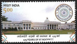 India 2022 IIT Roorkee , Engineering Science, Education Complete MNH As Per Scan - Andere & Zonder Classificatie